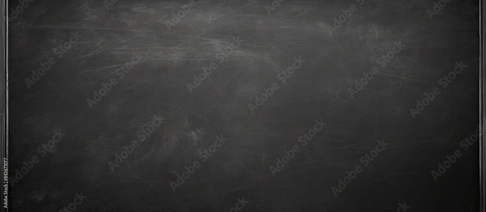 Poster Blackboard with space to add text or graphic design education concept. copy space available