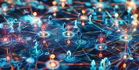 A people in underserved communities accessing the internet through community Wi-Fi networks or shared computing centers