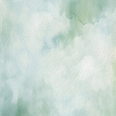 Salvia green watercolor texture with irregular stains