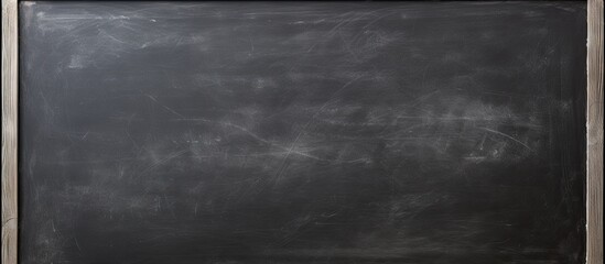 surface of empty chalkboard for background. copy space available