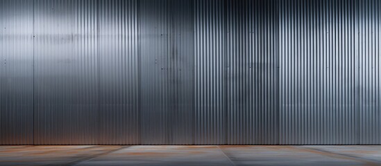 corrugated steel nice background photo. copy space available