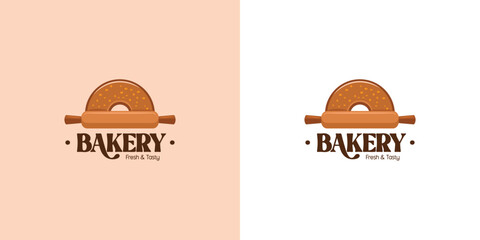 Sourdough Bread Abstract Sign, Symbol or Logo Template. Hand Drawn Loaf with Premium Typography. Stylish Vector Emblem Concept. Isolated.