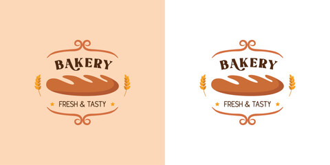 Sourdough Bread Abstract Sign, Symbol or Logo Template. Hand Drawn Loaf with Premium Typography. Stylish Vector Emblem Concept. Isolated.