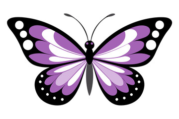 cute butterfly vector artwork illustration,
