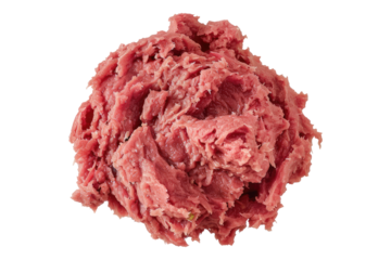 Traditional meat paste isolated on transparent background