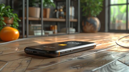 Obraz premium Depict a smartphone battery being replaced with a new, high-capacity unit, extending the devices battery life and usability.