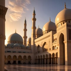 Obraz premium taj mahal in agra country.Generative Ai