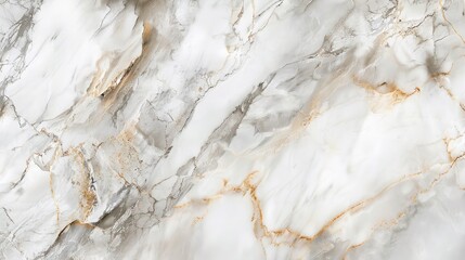 Fototapeta premium Elegant marble texture with white and gray veining, high-gloss finish