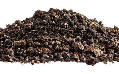 Soil Banner on transparent background