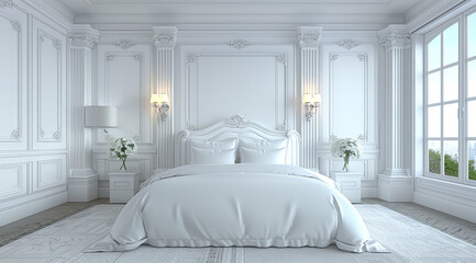 luxury comfortable bedroom