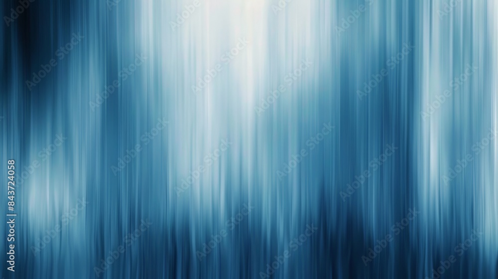 Wall mural abstract blue motion blur background with dynamic lines, modern design tech themes