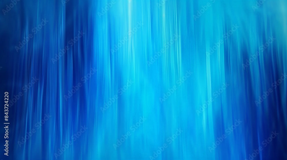 Wall mural abstract blue motion blur background with dynamic lines, modern design tech themes