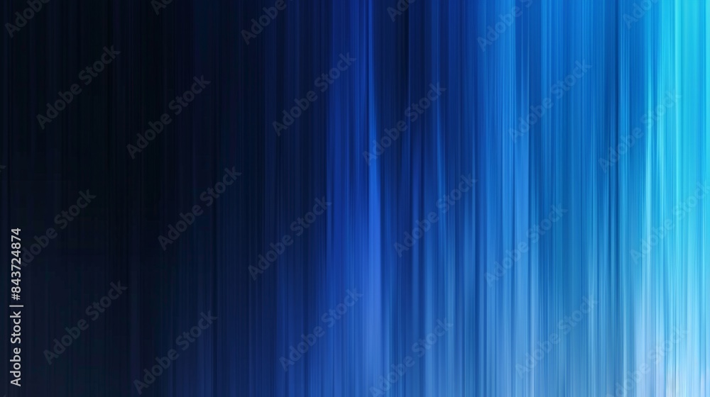 Wall mural abstract blue motion blur background with dynamic lines, modern design tech themes