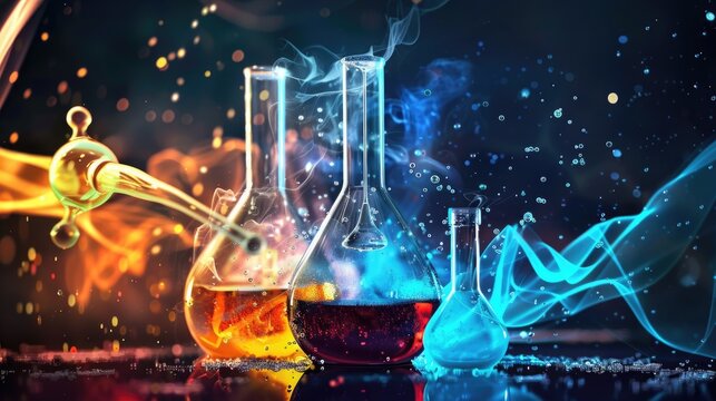 Dazzling Chemical Reaction Image: Unveiling Chemistry's Magic