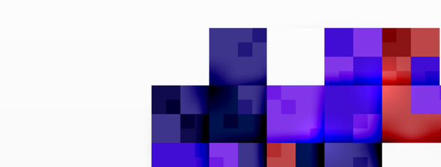 Dynamic colorful squares background. Vector Illustration For Wallpaper, Banner, Background, Card, Book Illustration, landing page