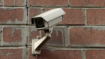  High-tech security system in an ultra-modern house, featuring surveillance