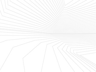 architectural drawing 3d vector illustration