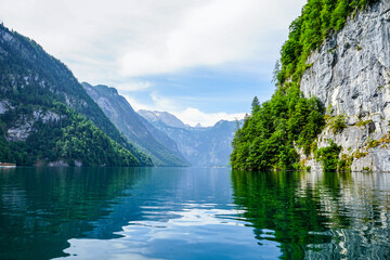 lake in the mountains