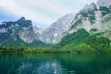 lake in the mountains