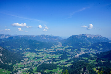 landscape with mountains