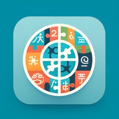 Language Learning App Icon design