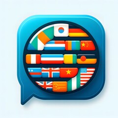 Language Learning App Icon design