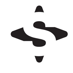 S logo Icon Letter