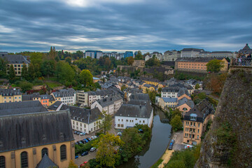 view of the city