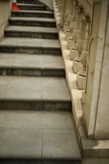 street architecture.
Beige steps.