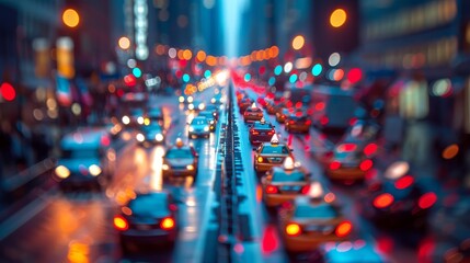 Generate an image showcasing the perfection of downtown living