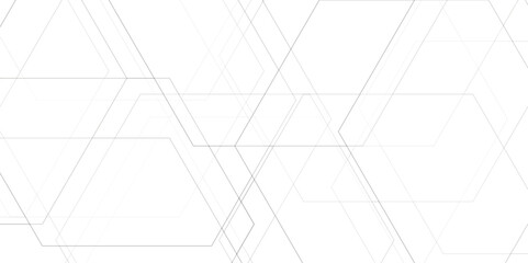 Fototapeta premium Abstract line background with architecture. Abstract minimal geometric light background design. Digital geometric technology businesses illustration vector shape.