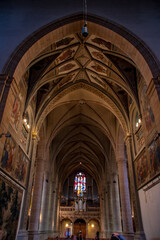 interior of the cathedral of saint mary country