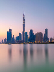 Fototapeta premium Skyline, Panorama urbano, Comic