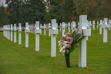 memorial day in cemetery