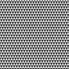 Abstract geometric pattern with triangle on white background. A seamless vector background. Graphic modern pattern. White and black pattern.