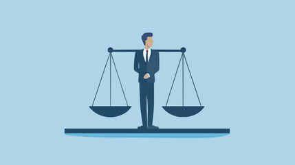 Comparison advantage and disadvantage, integrity or honest truth, pros and cons or measurement, judge or ethical, decision or balance concept