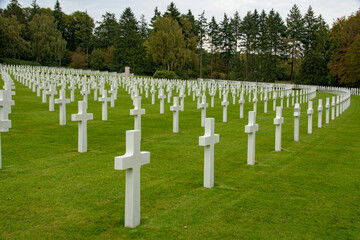 american cemetery in region