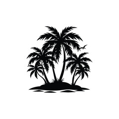 palm tree silhouette