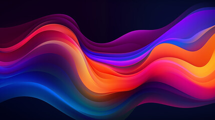 Dynamic Abstract Wave Design