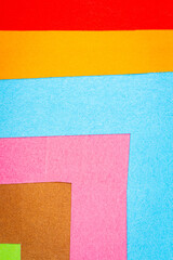 Fototapeta premium Multicolor background from a paper of different colors