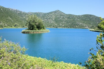 nature of the Bacina lakes, Croatia