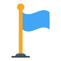 Flag flat icon