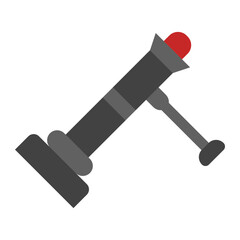 Mortar flat icon