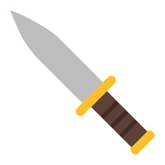 Knife flat icon