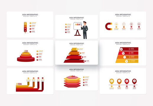 AIDA Infographic Template