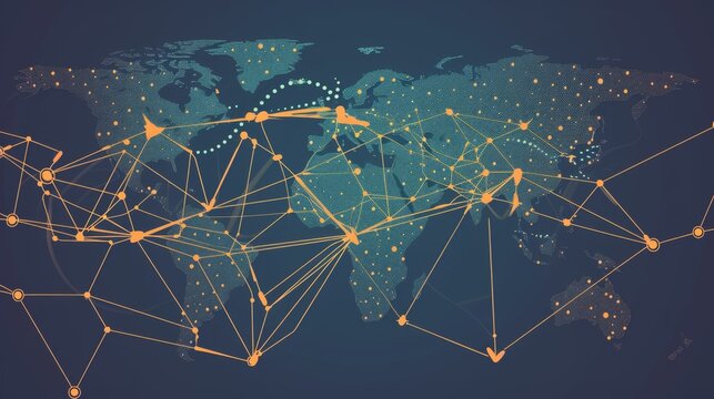 Popular Routes: A graph showing the most popular travel routes based on travel data and traveler preferences.
