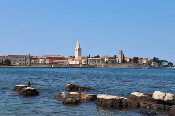 PANORAMA OF THE CITY OF POREČ IN ISTRIA