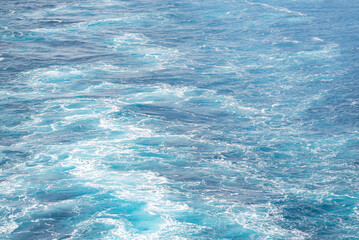 Beautiful photo of the sea waves