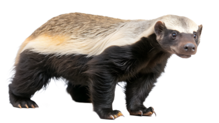 a honey badger. These remarkable mammals are known for their strength, ferocity, and toughness