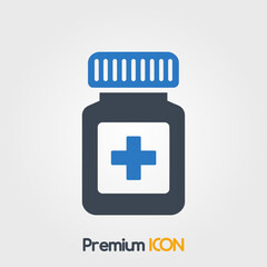 Medicine Bottle Icon
